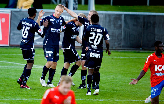 Christian Eliasson, Helsingborg debutant och målskytt,