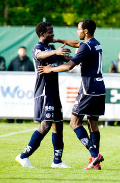 Isaac Chansa, René Makondele, Helsingborg jubel