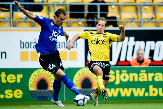 Emir Kujovic, Halmstad, Johan Karlsson, Elfsborg