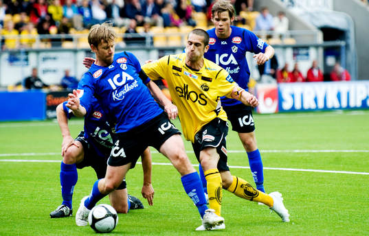 Tommy Jönsson, Halmstad, Emir Bajrami, Elfsborg