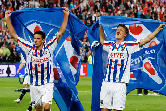 Goran Popov och Viktor Elm, Heerenveen, holländska