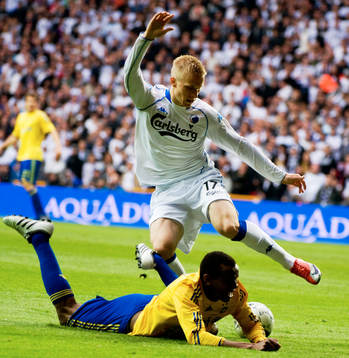 Oscar Wendt,, Köpenhamn och Ousman Jallow, Bröndby