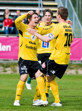 Erton Fejzullahu, Marcus Ekenberg,  jubel