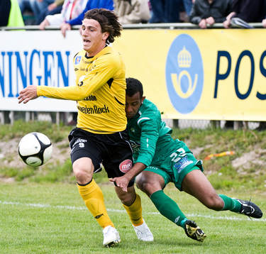 Erton Fejzullahu,  Mjällby. Genaldo Silva de Olivieira,