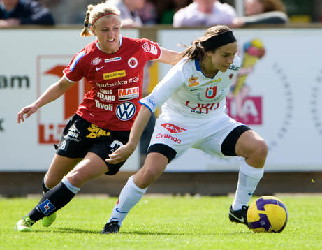 Maria Nordbrant, som avgjorde, håller undan för Gudny