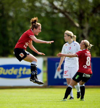 Antonia Göransson, Kristianstad, jubel, glädje, med Gudny