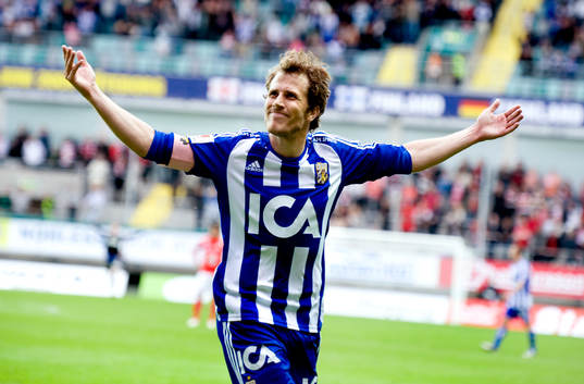 Tobias Hysén,  jubel