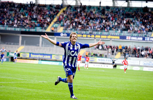 Tobias Hysén, jubel