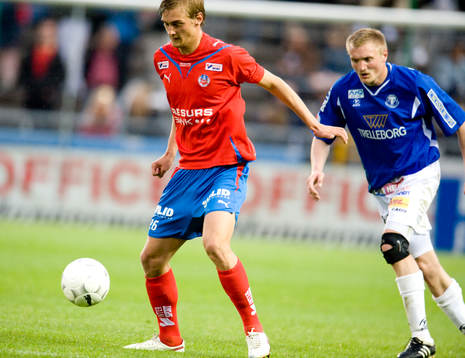 Joel Ekstrand, Helsingborg och Fredrik Jensen, Trelleborg