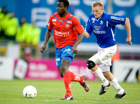 Isaac Chansa, Helsingborg och Fredrik jensen, Trelleborg