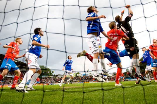 målkamera, Viktor Noring, målvakt Trelleborg räddar
