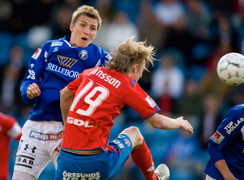 Rasmus Jönsson, Helsingborg och Peter Abelsson, Trelleborg