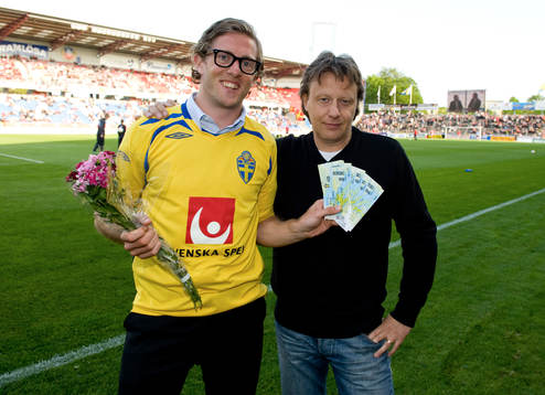 Fotboll, Allsvenskan, Svenska Spel. Kille som vunnit