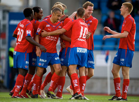 Christoffer Andersson, har gjort 2-0- Jubel