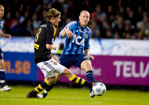 Daniel Tjernström, AIK och Daniel Sjölund, Djurgården