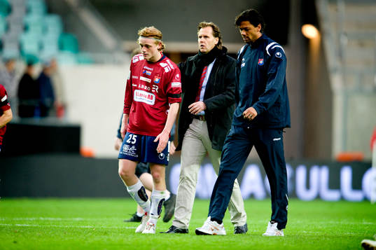 Nicolas Sandberg, Janne Carlsson, tränare, Martin Pringle,