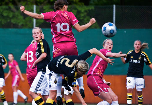 Dora Stefansdottir, LdB Malmö gjorde segermålet 1-2