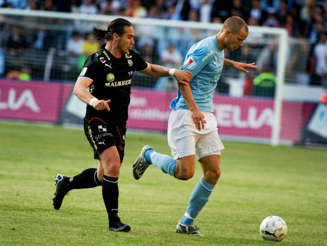 Robert Åhman-Persson, Malmö och Nordin Gerzic, Örebro