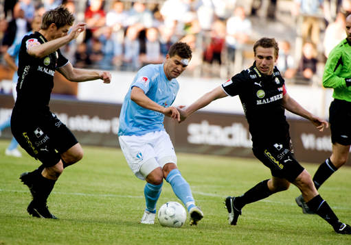 Labinot Harbuzi, Malmö och Magnus Kihlberg och Fredrik