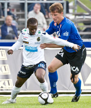 Amadou Jawo, Gefle och Tomas Zvirgzdauskas, Halmstad
