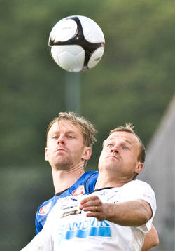 Tommy Jönsson, Halmstad och Hans Berggren, Gefle i