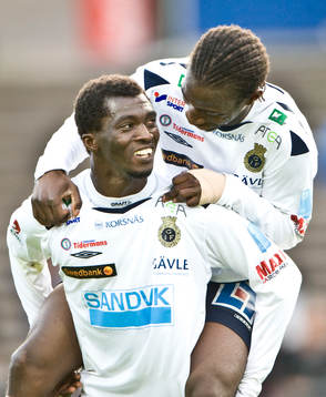 Yussif Chibsah, glädje, jubel