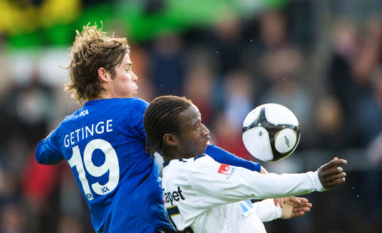 Amadou Jawo och Emil Salomonsson