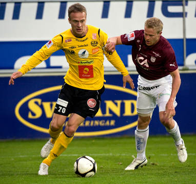 Marcus Ekenberg, Mjällby och Anders Augustsson, Qviding