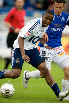 Boyd Mwila, Djurgården och Kristian Haynes, Trelleborg