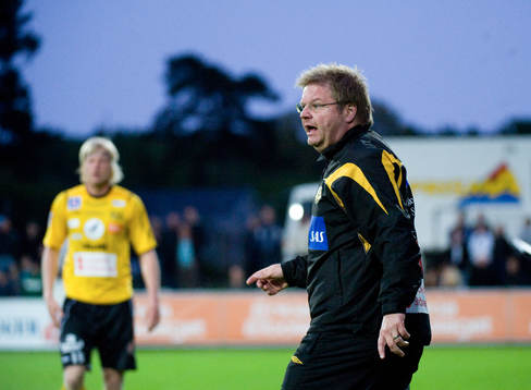 Peter Swärdh, tränare, Mjällby