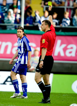 Gustav Svensson, IFK Göteborg, varning, domare, Daniel