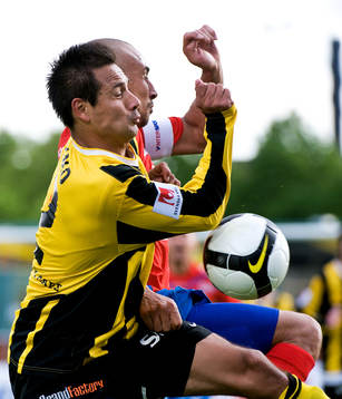 Johan Lind, Häcken. Henrik Larsson, Helsingborg