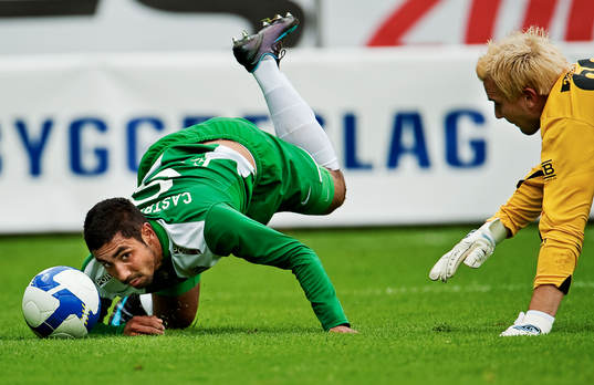 Sebastian Castro Tello, Hammarby, har koll på bollen