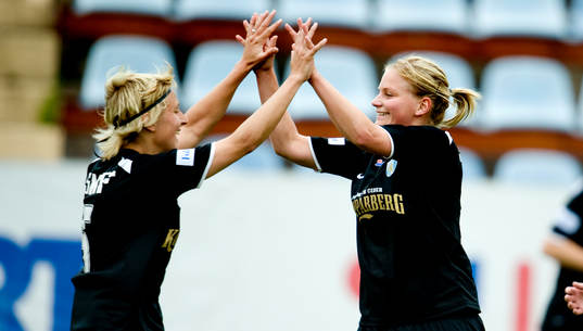 Lisa Ek, Sara Linden, Göteborg, jubel