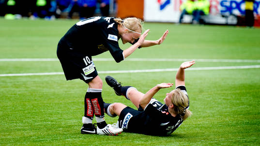Linnea Liljegärd, Sara Linden, Göteborg jubel