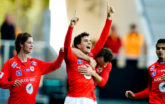 Daniel Mendes, Kalmar har precis gjort 2-2 och räddat