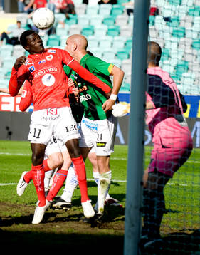 Abiola Dauda, Kalmar har öppet läge men nickar utanför