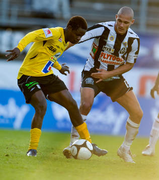 Pär Cederqvist, Landskrona och Patrick Osiako, Mjällby