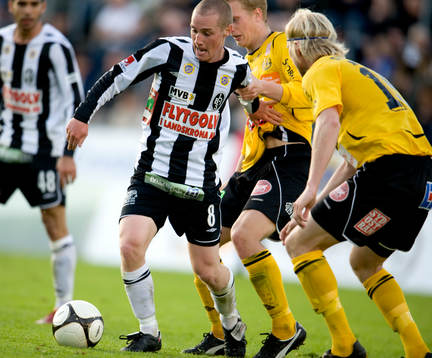 Christoffer Carlsson, Landskrona stoppas av Mjällbys