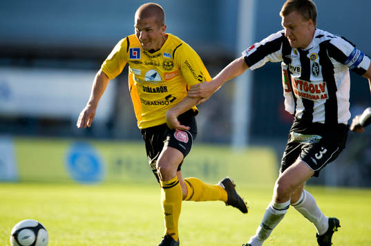 Johan Svensson, Mjällby och Linus Malmkvist, Landskrona