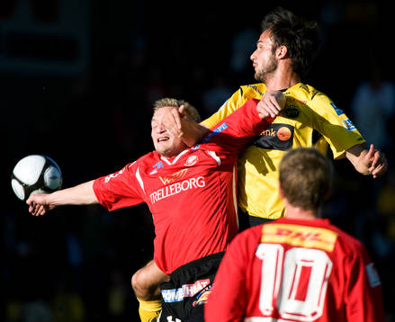 Fredrik Jensen, Elfsborg. Kristian Haynes, Trelleborg