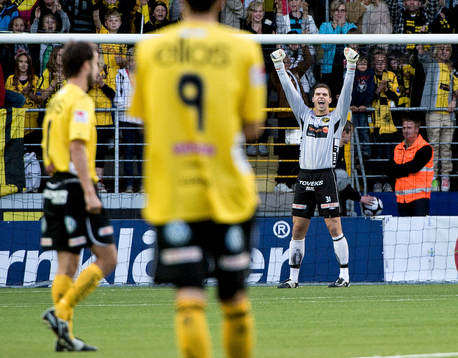 Ante Covic, målvakt, Elfsborg, jubel