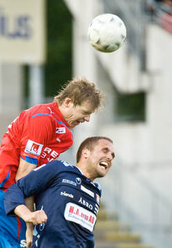 Marcus Nilsson, Helsingborg och Patrik Elmander, Örgryte i