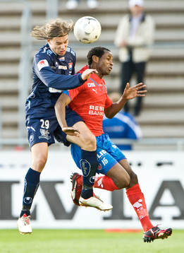 Danny Ervik, Örgryte och René Makondele, Helsingborg,