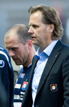 Janne Carlsson, tränare, Örgryte och veteranen Magnus