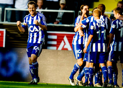 Tobias Hysén, IFK Göteborg, jubel