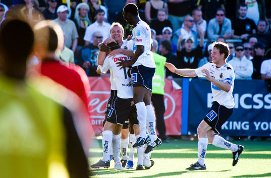 Hans Berggren, Gefle jubel