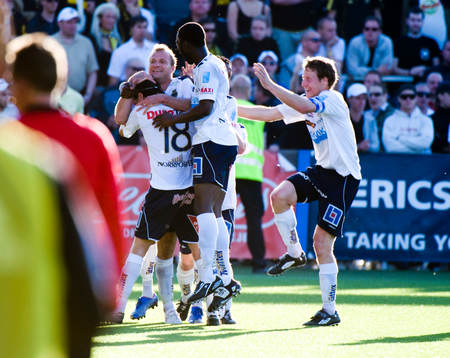 Hans Berggren, Gefle jubel