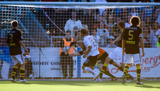 Hans Berggren, Gefle gör  1-0