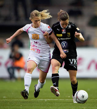 Frida Nodin, Ldb och Johanna Rasmussen, Umeå